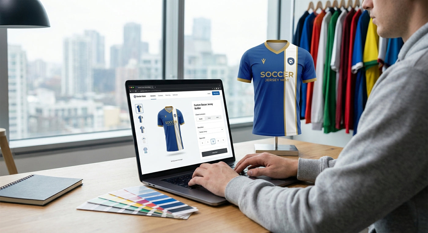 How to brief a custom soccer jersey order online