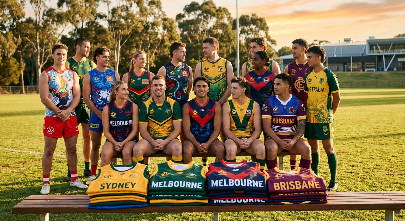 Custom jerseys Australia for sports teams
