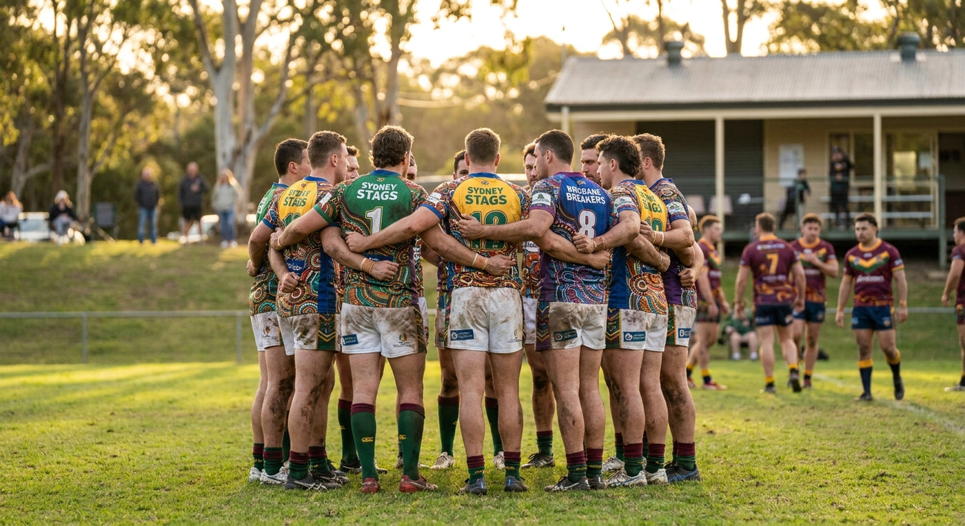 Custom rugby jerseys for Australian club teams