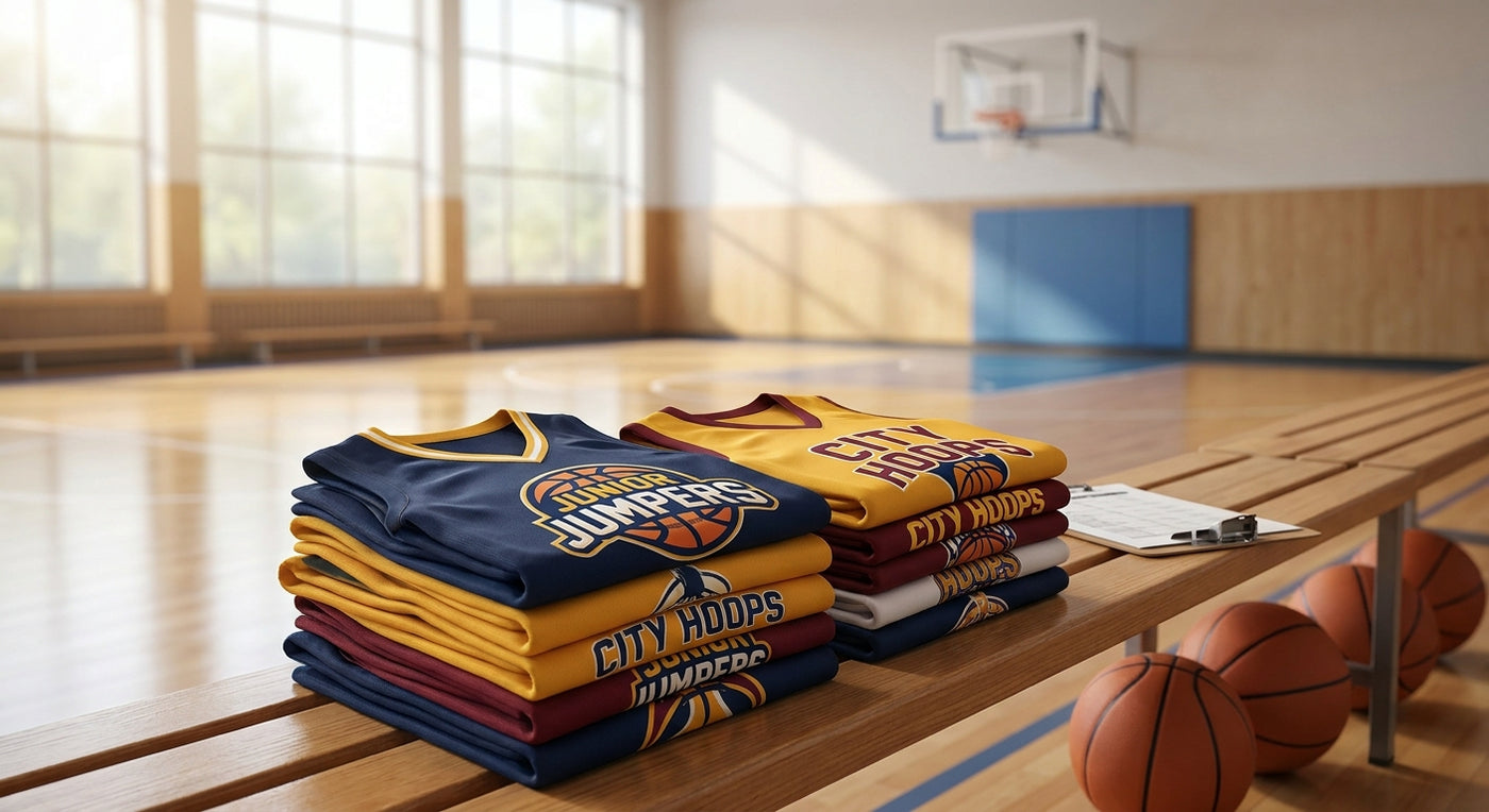Custom basketball jerseys for youth leagues