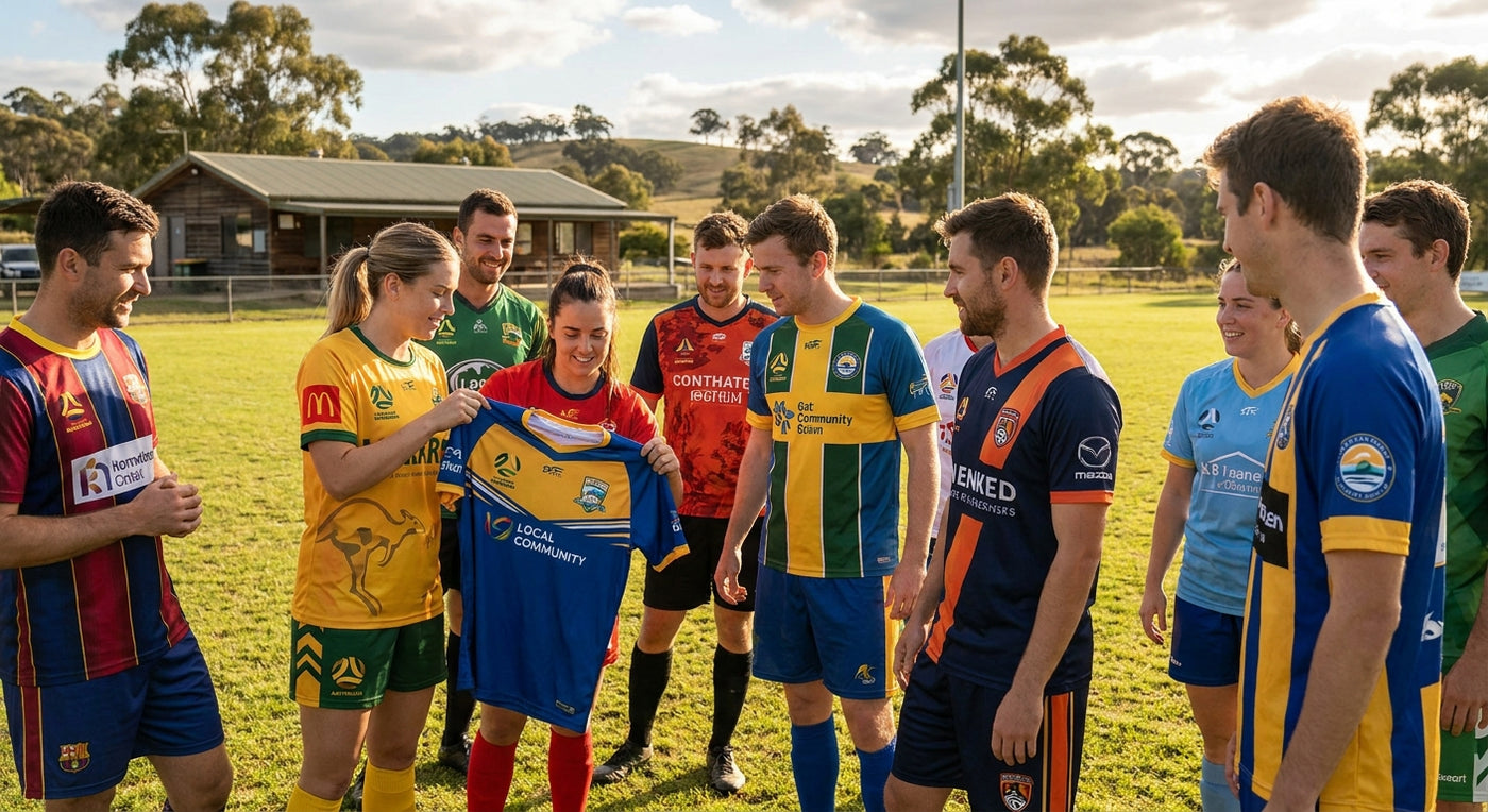 Custom soccer jerseys for amateur clubs in Australia