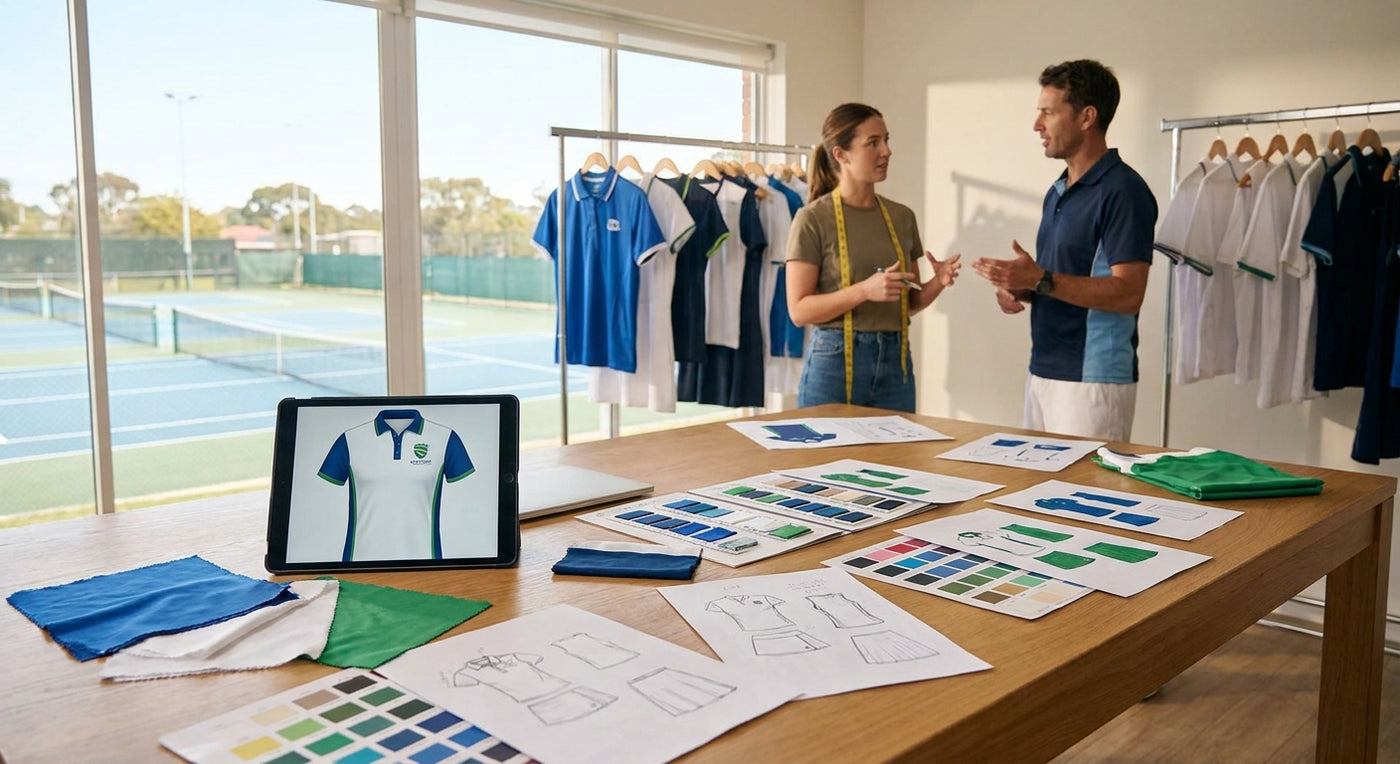 How to design custom tennis uniforms for your club
