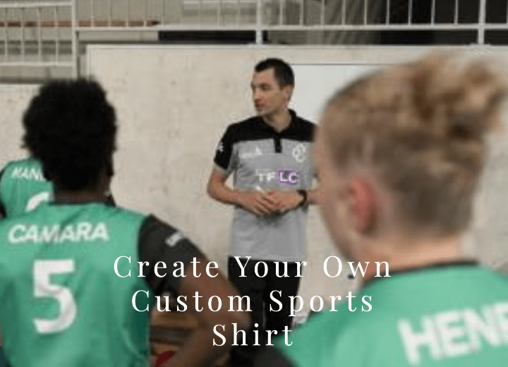 Design your own custom sports shirts online