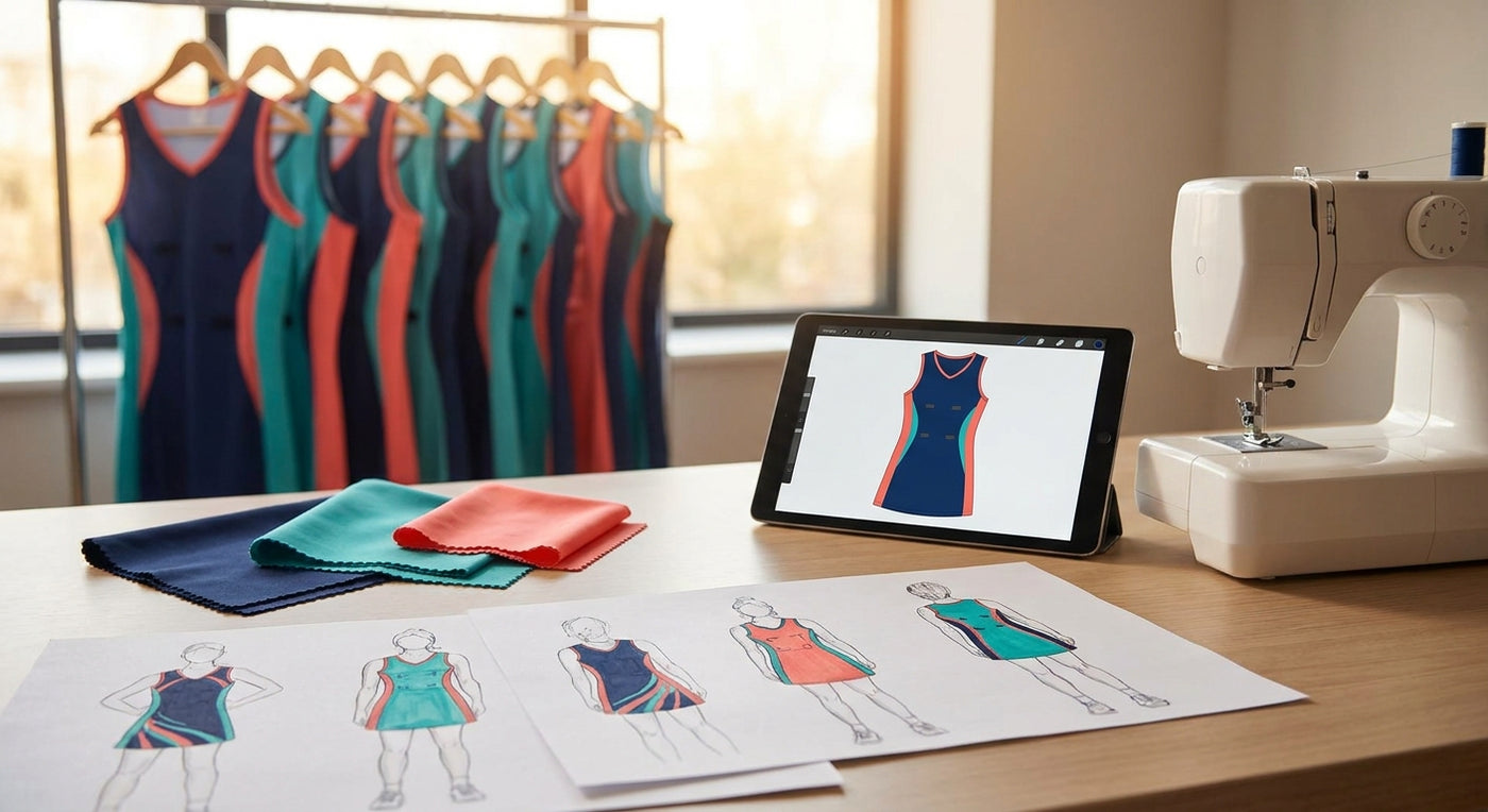 How to design custom netball uniforms for your club