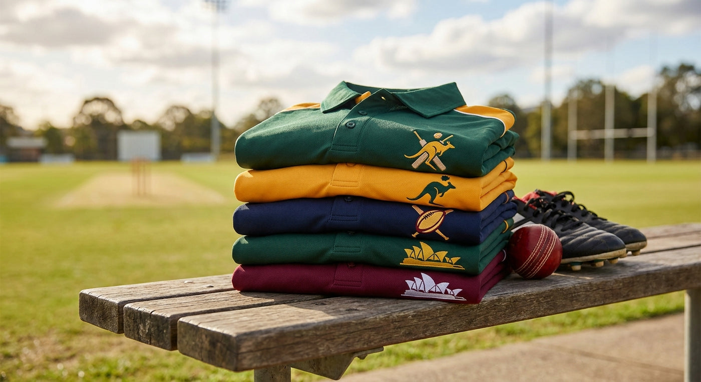Custom polo shirts for sports clubs Australia