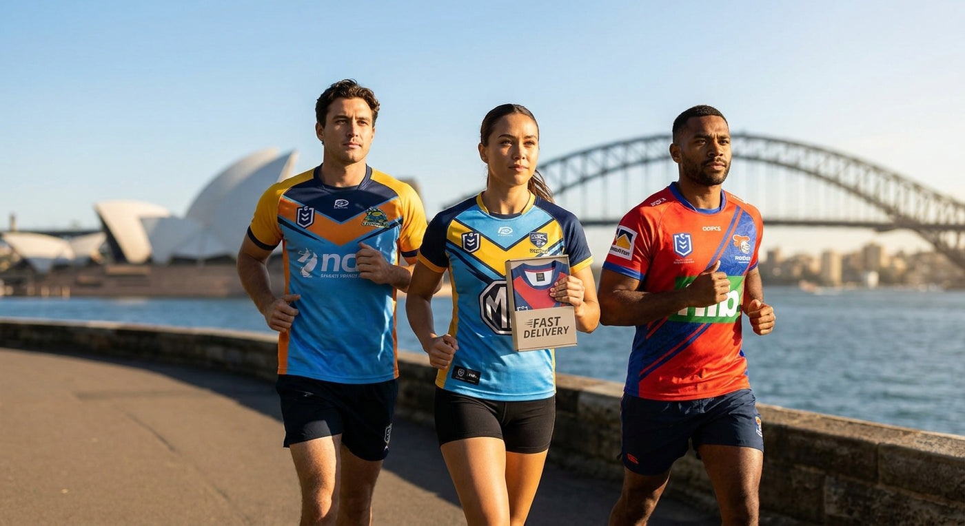 How to get custom jerseys made fast in Australia