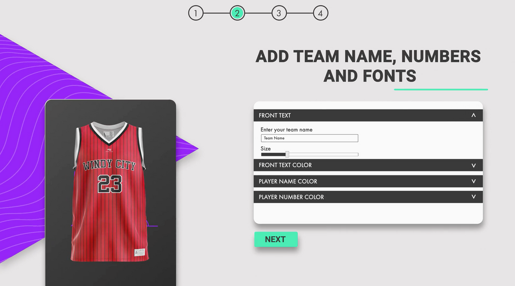 Custom Basketball Jersey Set 3D Configurator – Kit Designer