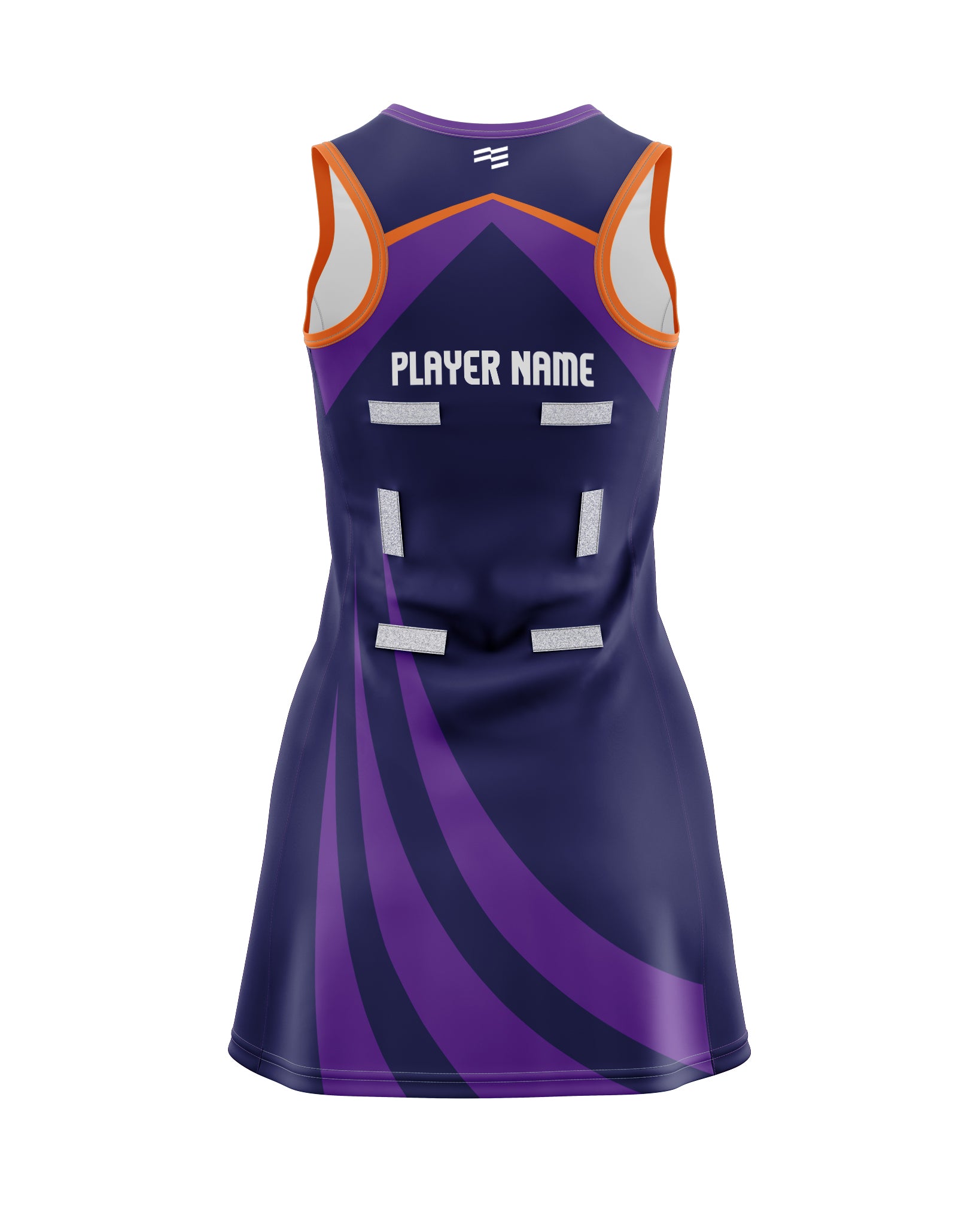 purple netball dress Netball Dress 121