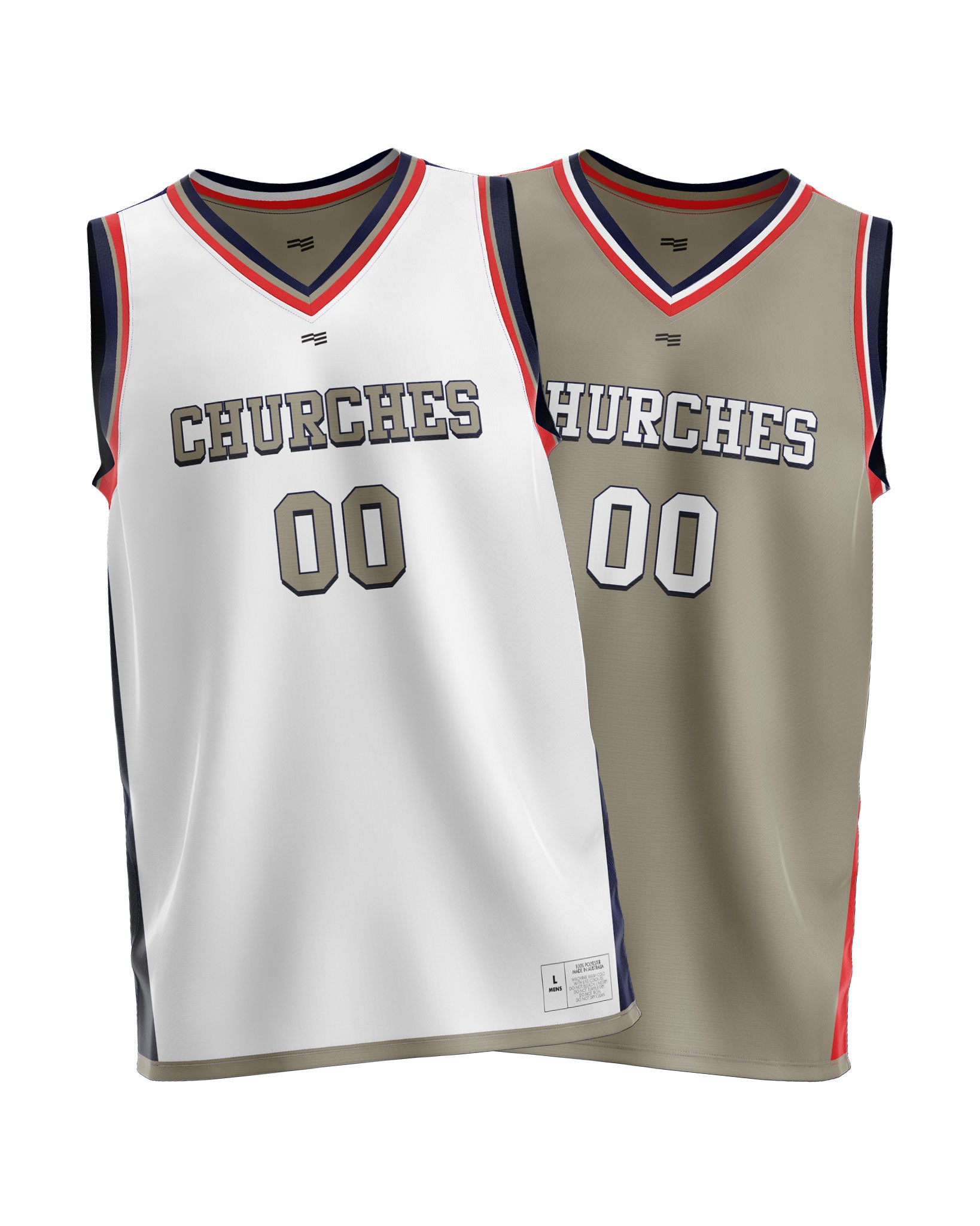 Churches Basketball Jersey - Mens – FE Custom